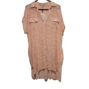 LOST + WONDER Pick Me In The Desert The SEASCAPE Shirt Dress XS/S NWT Tunic